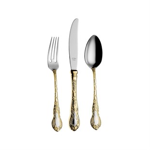 Aryıldız Çırağan Prestige Plus 89 Parça Gold Çatal Kaşık Bıçak Takımı 