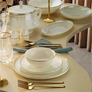 Aryıldız Claudia 12 Kişilik 60 Parça Porselen Yemek Takımı Ar252994 
