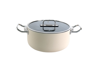 Aryıldız Colombus Crystal Seramik Derin Tencere 24 Cm Ar260609 