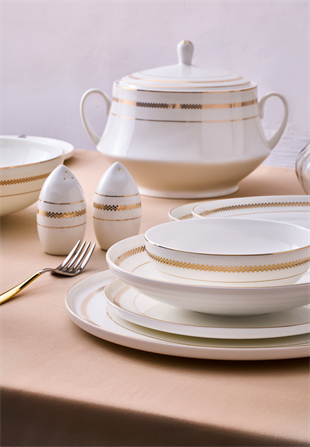 Aryıldız Desire 60 Parça Porselen Yemek Takımı Ar259757 