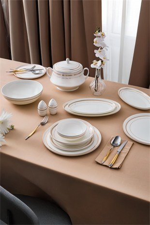 Aryıldız Desire 60 Parça Porselen Yemek Takımı Ar259757 