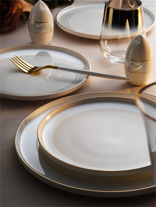 Aryıldız Hn Raissa 60 Parça Porselen Yemek Takımı Ar252956 