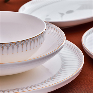 Aryıldız İdole 60 Parça 12 Kişilik Porselen Yemek Takımı Ar259344 