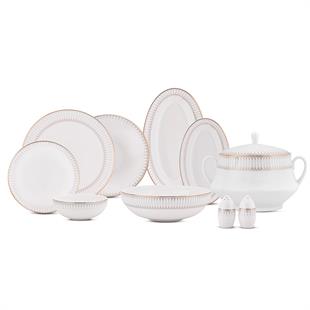 Aryıldız İdole 60 Parça 12 Kişilik Porselen Yemek Takımı Ar259344 