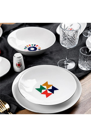 Aryıldız Klaus 30 Parça Porselen Yemek Takımı Ar037676 