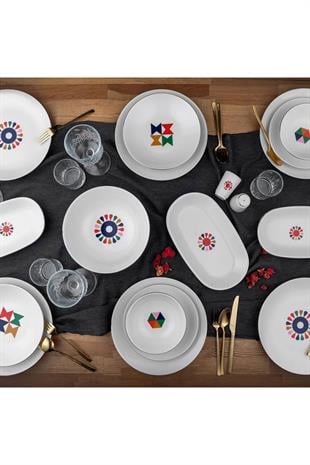 Aryıldız Klaus 30 Parça Porselen Yemek Takımı Ar037676 