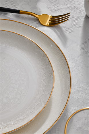 Aryıldız Luminous 60 Parça Porselen Yemek Takımı Ar259771 