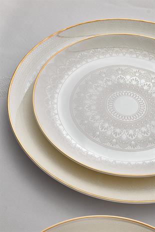 Aryıldız Luminous 60 Parça Porselen Yemek Takımı Ar259771 