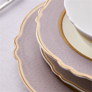 Aryıldız Majestic 60 Parça 12 Kişilik Porselen Yemek Takımı Ar261347 