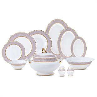 Aryıldız Majestic 60 Parça 12 Kişilik Porselen Yemek Takımı Ar261347 