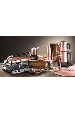 Aryıldız Mania Elektro Çeyiz Set Rose Gold 