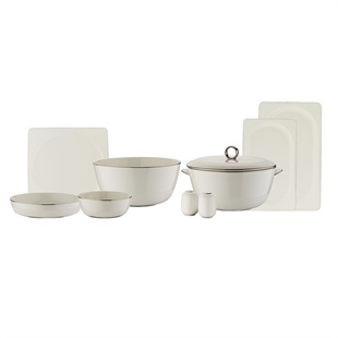 Aryıldız Maria Platin 12 Kişilik 60 Parça Porselen Yemek Takımı Ar251041 