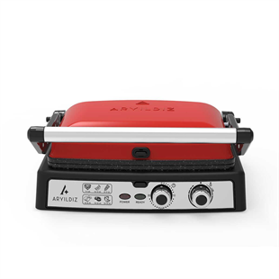 Aryıldız Multi Grill Tost Makinesi Kırmızı Ar256688 