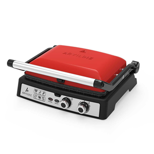 Aryıldız Multi Grill Tost Makinesi Kırmızı Ar256688 