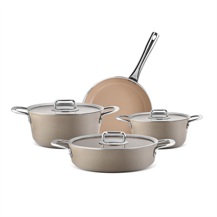 Aryıldız Neo-Ceramic 7 Parça Seramik Tencere Seti Bej Ar256183 