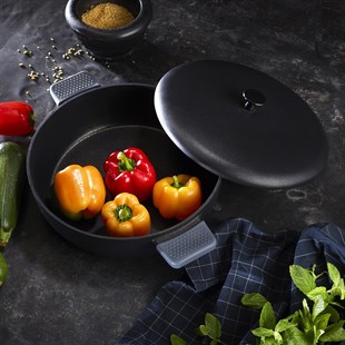Aryıldız Pro Grade Kısa Tencere 28 Cm 