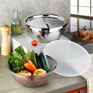 Aryıldız Promax 4 Parça Rendeli Karıştırma Kabı AR261842 