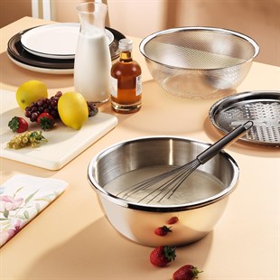 Aryıldız Promax 4 Parça Rendeli Karıştırma Kabı AR261842 