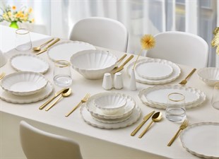Aryıldız Rs Margaret Gold 54 Parça Porselen Yemek Takımı Ar263587 