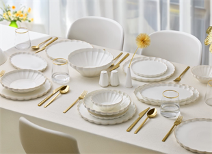 Aryıldız Rs Margaret Gold 54 Parça Porselen Yemek Takımı Ar263587 