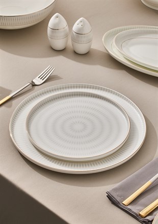 Aryıldız Serenity 60 Parça Porselen Yemek Takımı Ar259764 