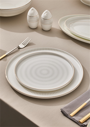 Aryıldız Serenity 60 Parça Porselen Yemek Takımı Ar259764 