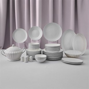 Aryıldız Sintra Gold 60 Parça Porselen Yemek Takımı Ar255469 