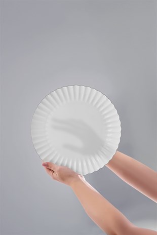 Aryıldız Sintra Platin 60 Parça Porselen Yemek Takımı Ar255476 
