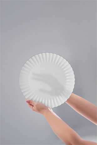 Aryıldız Sintra Platin 60 Parça Porselen Yemek Takımı Ar255476 