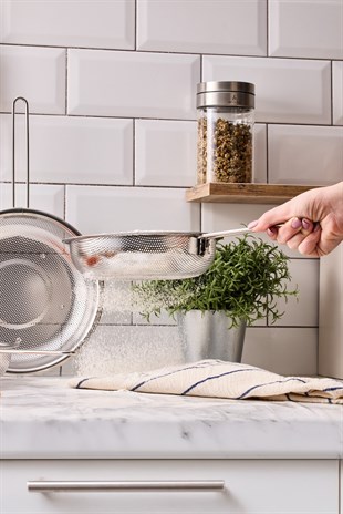 Aryıldız S/S Protools Kulplu Paslanmaz Çelik Süzgeç 26 Cm Ar265086 