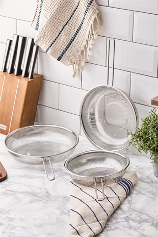 Aryıldız S/S Protools Kulplu Paslanmaz Çelik Süzgeç 24 Cm Ar265079 