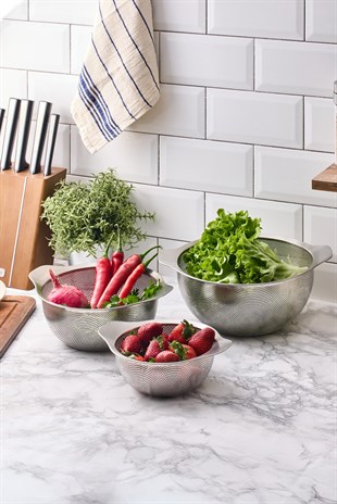 Aryıldız S/S Protools Kulplu Paslanmaz Çelik Süzgeç 26 Cm Ar264980 