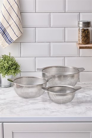 Aryıldız S/S Protools Kulplu Paslanmaz Çelik Süzgeç 26 Cm Ar264980 