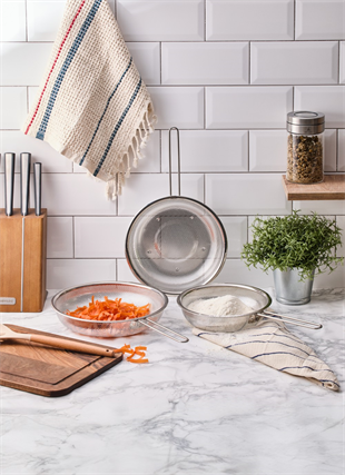 Aryıldız S/S Protools Kulplu Paslanmaz Çelik Süzgeç 21 Cm Ar265062 