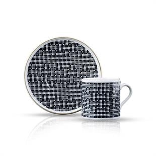 Aryıldız Tarjan 12 Parça 6 Kişilik Porselen Kahve Fincan Takımı 90 ml Ar238226 