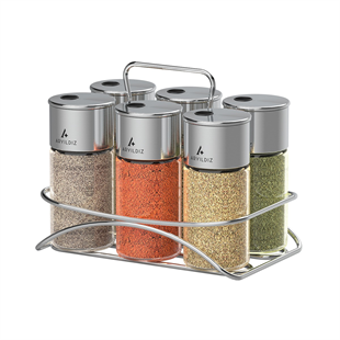 Aryıldız Timeless 7 Parça Baharat Seti 130 Ml Ar255674 