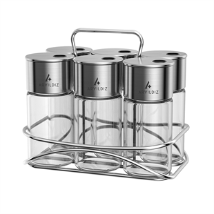 Aryıldız Timeless 7 Parça Baharat Seti 130 Ml Ar255674 
