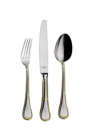 Aryıldız Tulip Prestige Plus Gold 89 Parça Çatal Kaşık Bıçak Takımı 