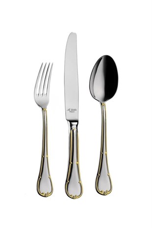 Aryıldız Tulip Prestige Plus Gold 89 Parça Çatal Kaşık Bıçak Takımı 