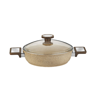 Aryıldız Vortex Cappuccino 7 Parça Granit Tencere Seti Ar260210 