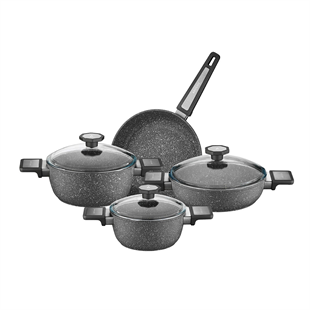 Aryıldız Vortex Granitium 7 Parça Granit Tencere Seti Ar260241 
