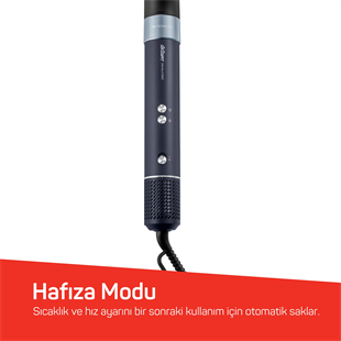 Arzum Revolution BLDC Ionic Hava Üflemeli Saç Şekillendirici 6 Farklı Başlıklı - AR5166 