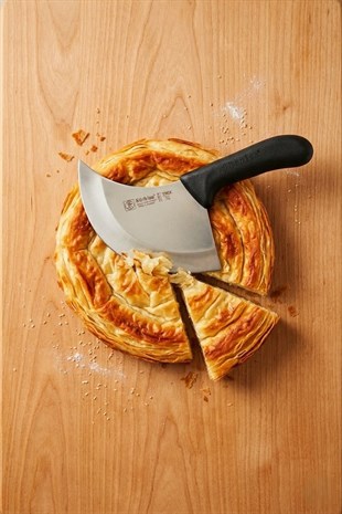 Börek Pide Pizza Kesici Bıçağı Paslanmaz Çelik Profesyonel Sürmene Börek Dilimleme Bıçak Sürbisa 61709 