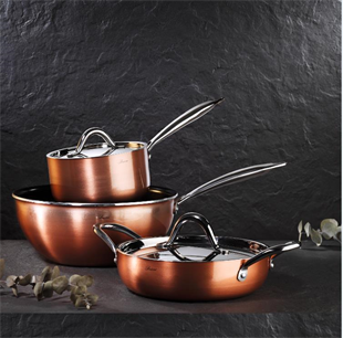 Brioni Copperfield 22 Cm Basık Seramik Tencere CPF160 