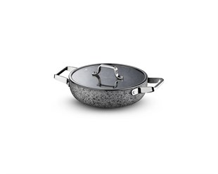 Brioni Stone-Age 22 Cm Çizilmez Yanmaz Yapışmaz Omlet Yumurta Sahan Sh-121 