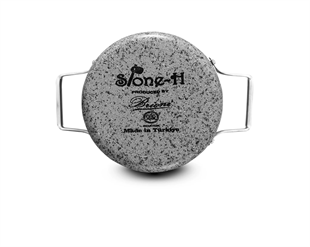 Brioni Stone-Age 24 Cm Çizilmez Yanmaz Yapışmaz İndüksiyon Derin Tencere Sh-132 