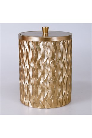 By Selim Artemis Altın 5 Parça Polyester Banyo Seti 