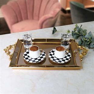 By Selim Julia Aynalı Tepsi Altın Stps 114alt11rs 