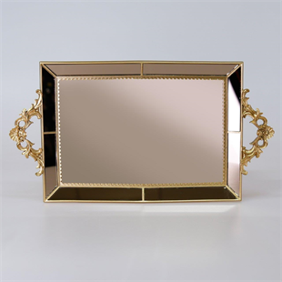 By Selim Julia Aynalı Tepsi Altın Stps 114alt11rs 