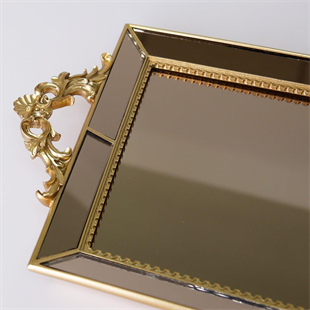 By Selim Julia Aynalı Tepsi Altın Stps 114alt11rs 